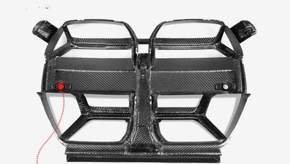 CSL STYLE ABS PLASTIC or Carbon Fiber GRILLE FOR G80 / G82 / G83 BMW M3 / M4