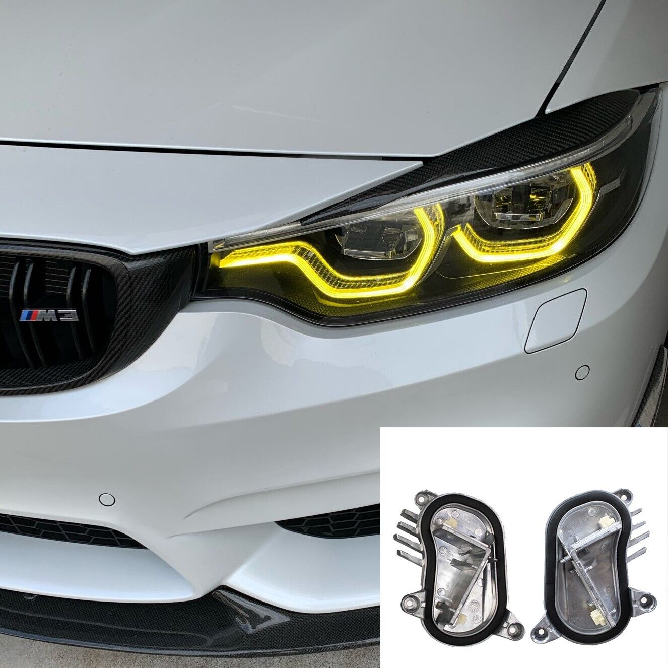 BMW M4 PRE LCI / LCI RGBW DRL LED Kit / Single Color / SHOW EDITION Kits available