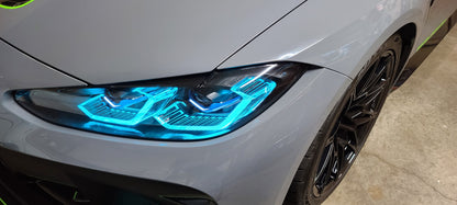 2021-2024 BMW G80/G81/G82/G83 I4 RGBW DRL LED Kits 7.0 for Laser and NON Laser Lights